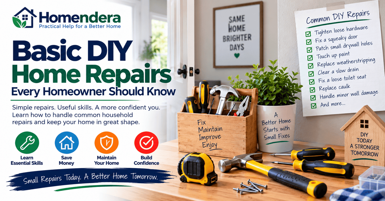 Basic DIY Home Repairs