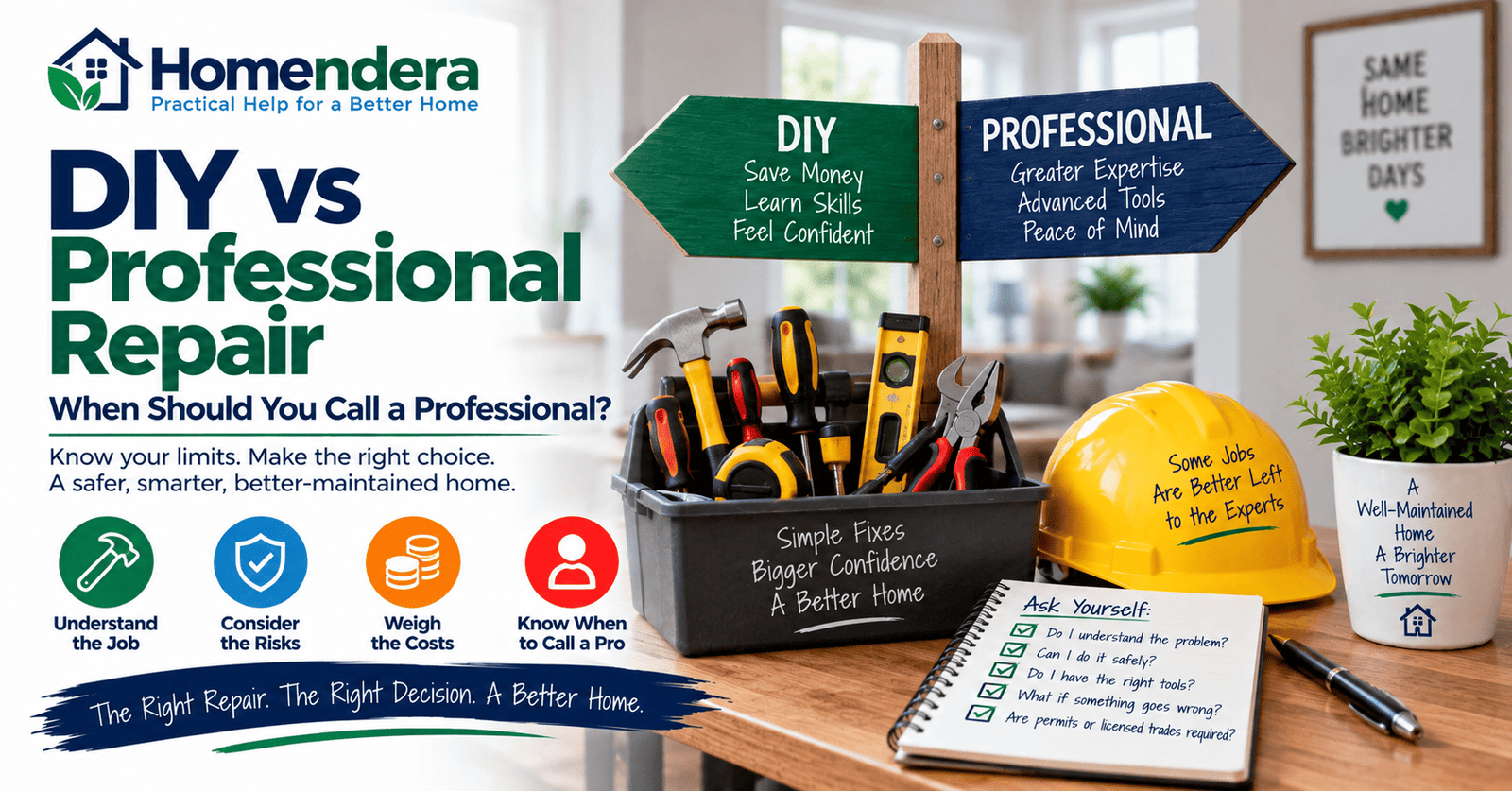 DIY vs Professional Repair